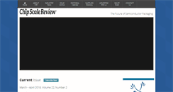 Desktop Screenshot of chipscalereview.com